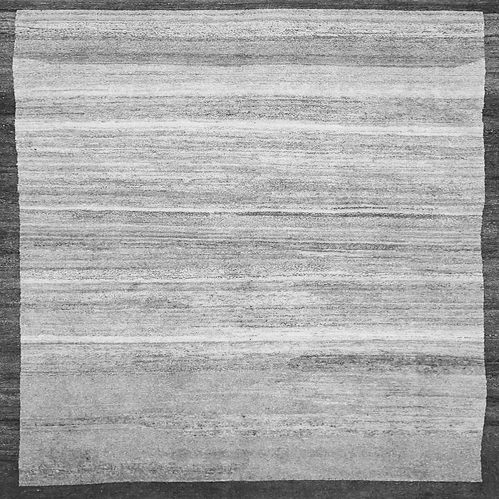 Square Abstract Gray Modern Rug, abs57gry