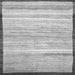 Square Abstract Gray Modern Rug, abs57gry