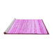 Sideview of Machine Washable Abstract Purple Modern Area Rugs, wshabs57pur