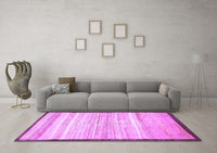 Machine Washable Abstract Purple Modern Rug, wshabs57pur