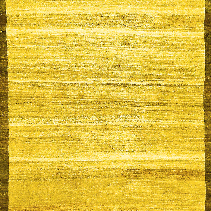 Machine Washable Abstract Yellow Modern Rug, wshabs57yw