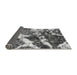 Sideview of Abstract Gray Modern Rug, abs580gry