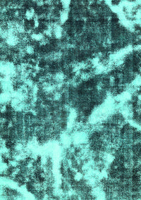 Abstract Turquoise Modern Rug, abs580turq