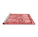 Modern Red Washable Rugs