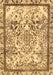 Machine Washable Abstract Brown Modern Rug, wshabs581brn