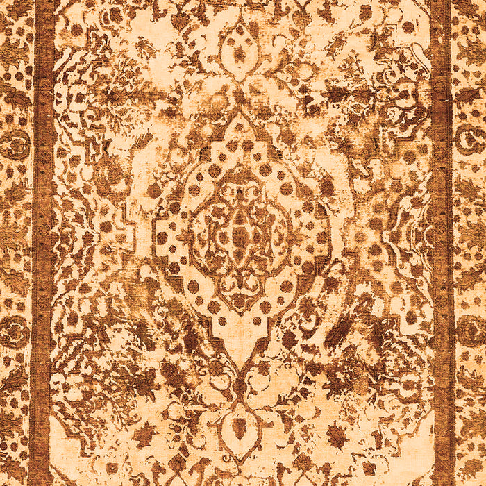 Abstract Orange Modern Rug, abs581org