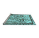 Sideview of Machine Washable Abstract Light Blue Modern Rug, wshabs581lblu