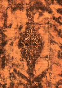 Abstract Orange Modern Rug, abs582org