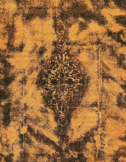 Machine Washable Abstract Red Brown Rug, wshabs582