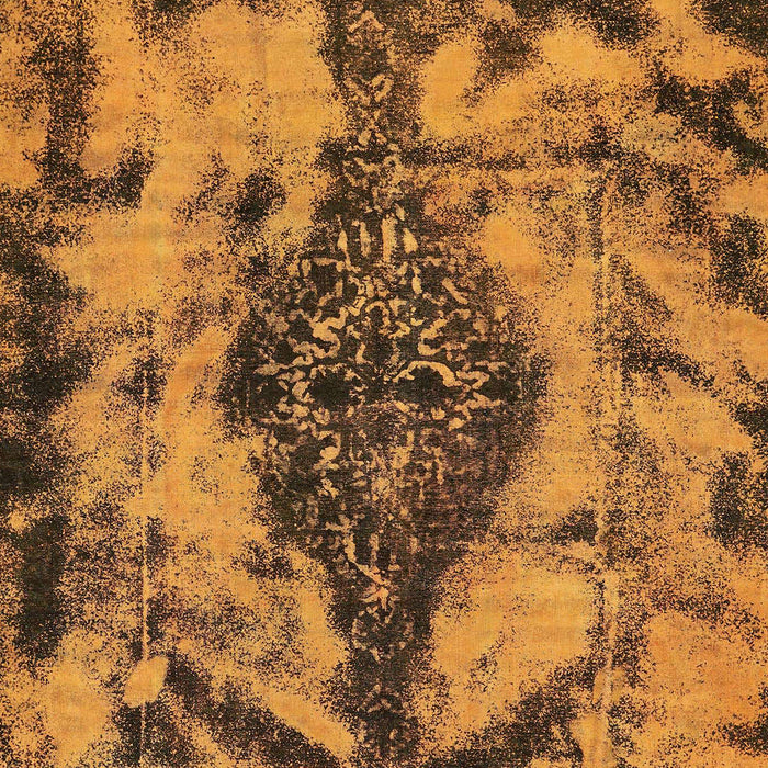 Machine Washable Abstract Red Brown Rug, wshabs582