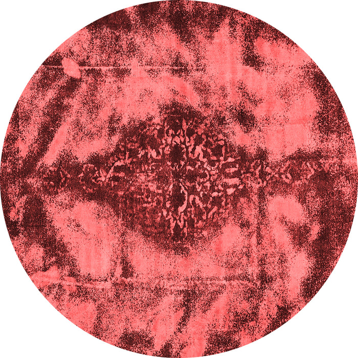 Abstract Red Modern Rug, abs582red