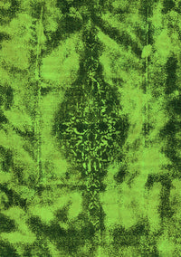 Abstract Green Modern Rug, abs582grn