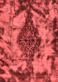 Abstract Red Modern Rug, abs582red