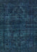 Machine Washable Abstract Light Blue Modern Rug, wshabs583lblu