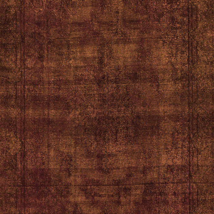 Machine Washable Abstract Orange Modern Area Rugs, wshabs583org