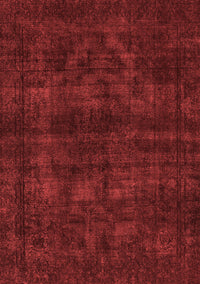 Abstract Red Modern Rug, abs583red