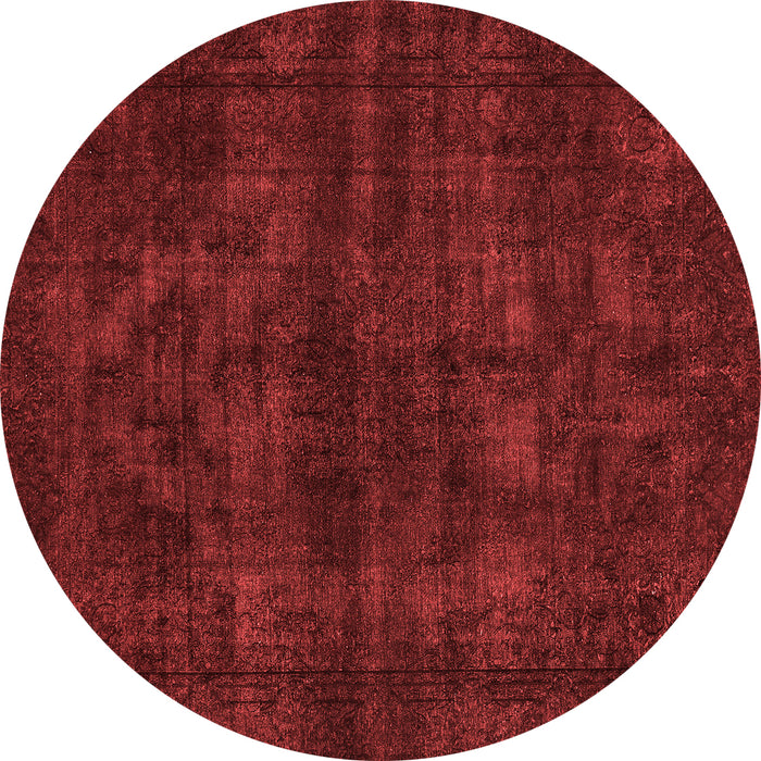 Abstract Red Modern Rug, abs583red