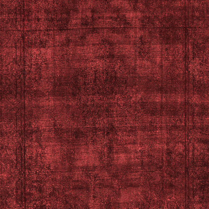 Machine Washable Abstract Red Modern Rug, wshabs583red