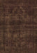 Abstract Brown Modern Rug, abs583brn