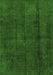 Abstract Green Modern Rug, abs584grn