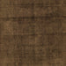 Square Abstract Brown Modern Rug, abs584brn