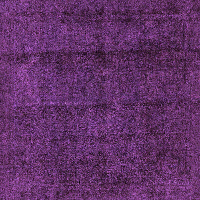 Square Abstract Purple Modern Rug, abs584pur