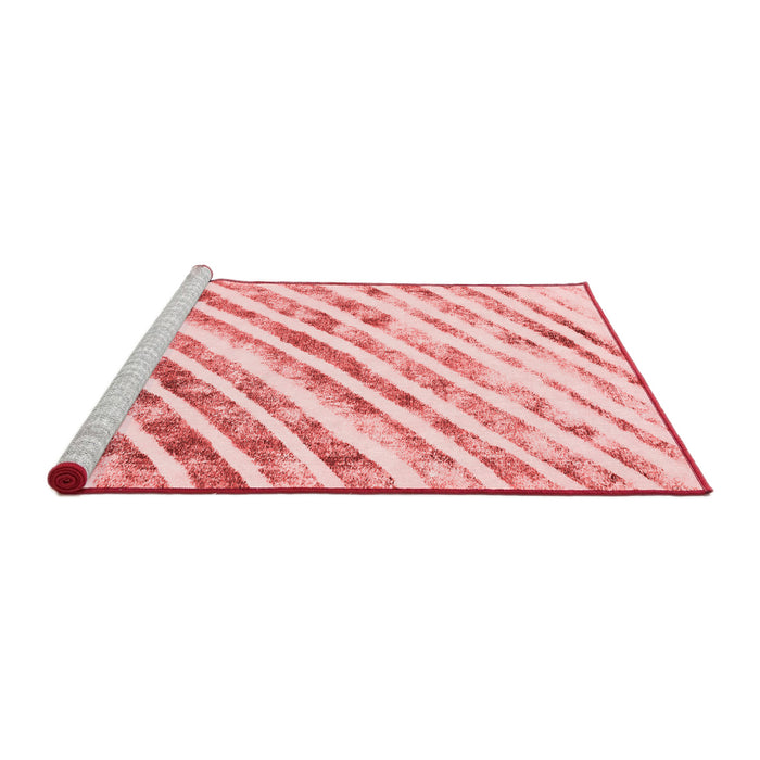 Modern Red Washable Rugs