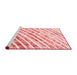 Modern Red Washable Rugs