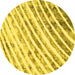 Round Abstract Yellow Modern Rug, abs585yw