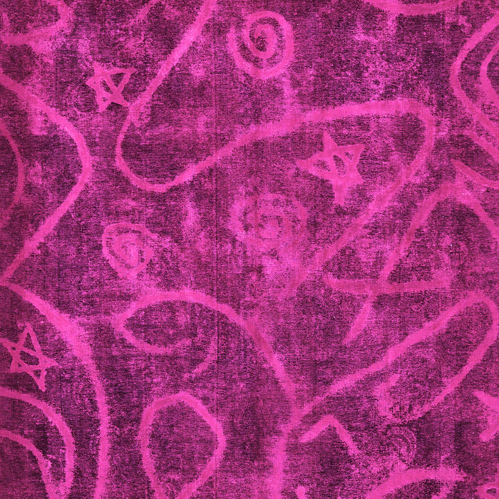 Machine Washable Abstract Pink Modern Rug, wshabs586pnk