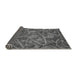 Sideview of Abstract Gray Modern Rug, abs586gry