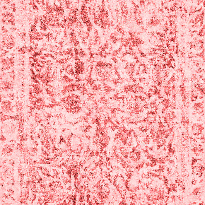 Machine Washable Abstract Red Modern Rug, wshabs587red