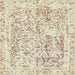 Square Abstract Pale Gold Modern Rug, abs587