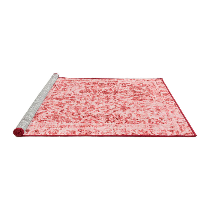 Modern Red Washable Rugs