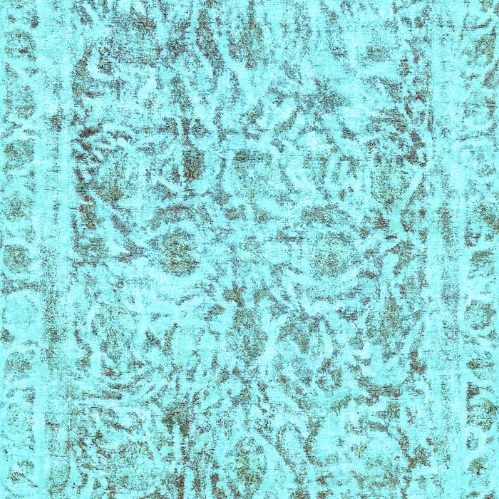 Machine Washable Abstract Light Blue Modern Rug, wshabs587lblu