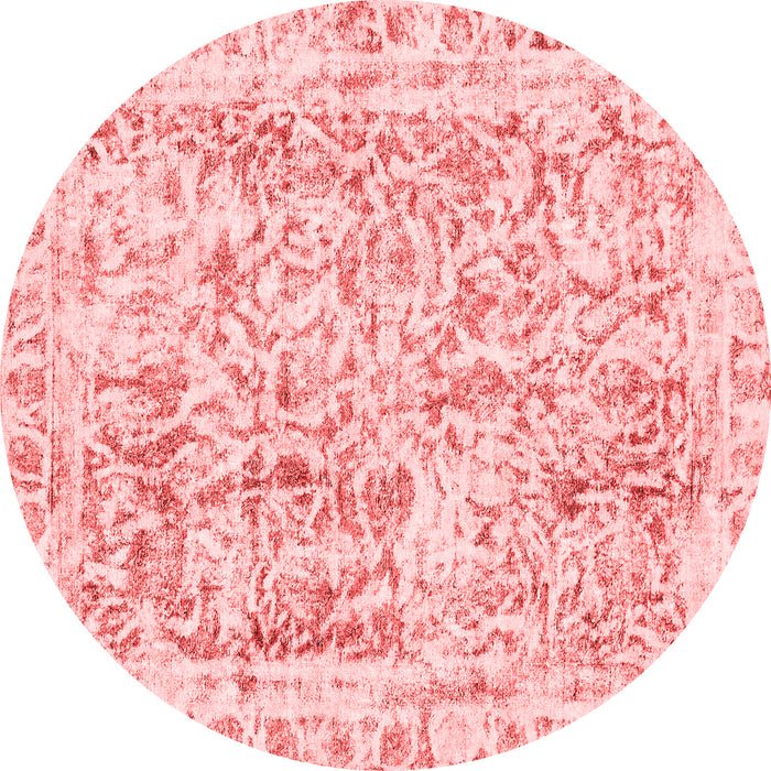 Machine Washable Abstract Red Modern Rug, wshabs587red