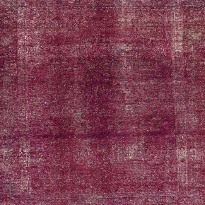 Square Abstract Pink Modern Rug, abs588