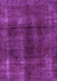 Machine Washable Abstract Purple Modern Area Rugs, wshabs588pur