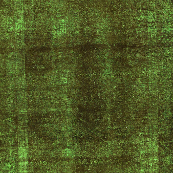 Machine Washable Abstract Green Modern Area Rugs, wshabs588grn