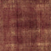 Square Abstract Brown Modern Rug, abs588brn