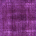 Square Abstract Purple Modern Rug, abs588pur