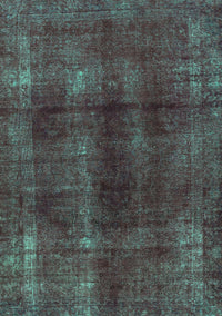 Abstract Turquoise Modern Rug, abs588turq