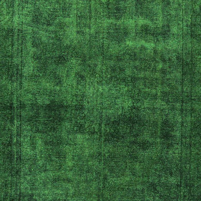 Machine Washable Abstract Green Modern Area Rugs, wshabs589grn
