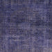 Square Abstract Blue Modern Rug, abs589