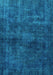 Abstract Light Blue Modern Rug, abs589lblu