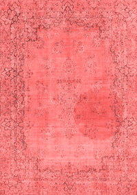 Abstract Red Modern Rug, abs590red