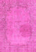 Abstract Pink Modern Rug, abs590pnk