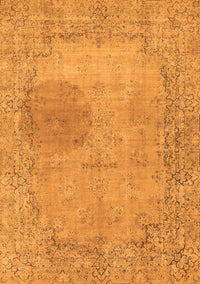 Abstract Orange Modern Rug, abs590org