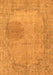 Abstract Orange Modern Rug, abs590org