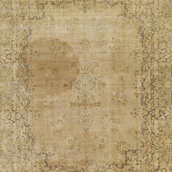 Abstract Cinnamon Brown Modern Rug, abs590